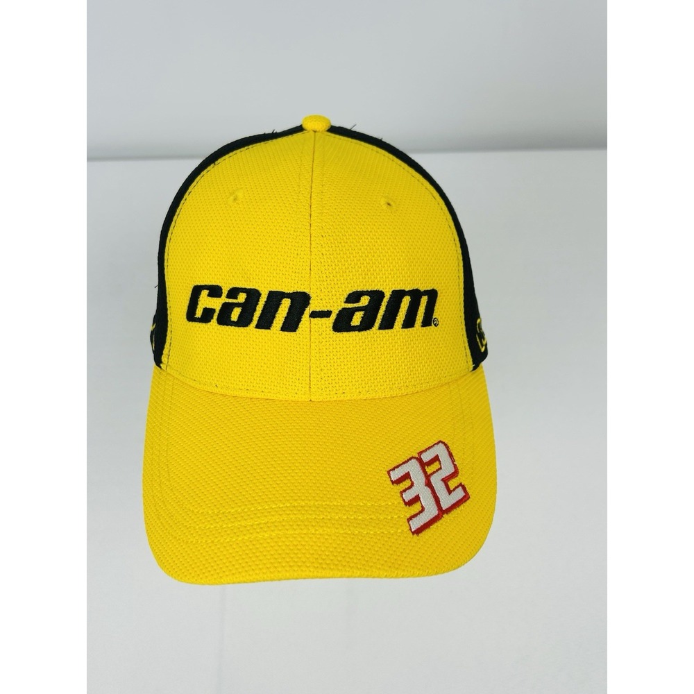 Can-Am Kappa Go Fas Racing Hat #32 NASCAR Team Cap Yellow Black Adjustable NWT